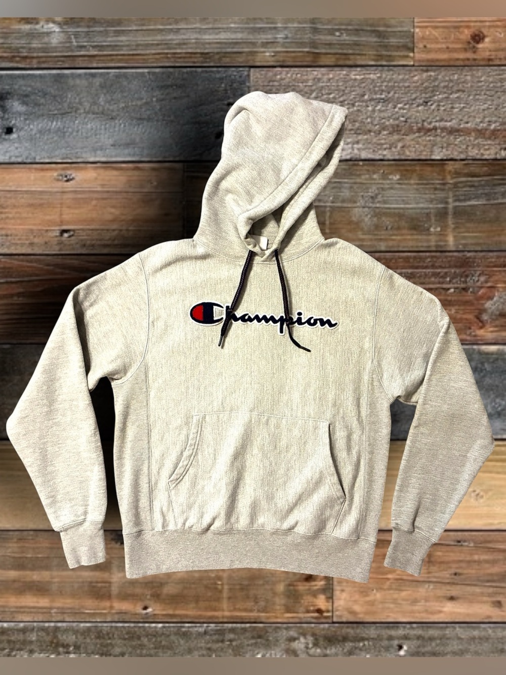VINTAGE 90’s CHAMPION HOODIE SWEATSHIRT- MEN’S SIZE MEDIUM